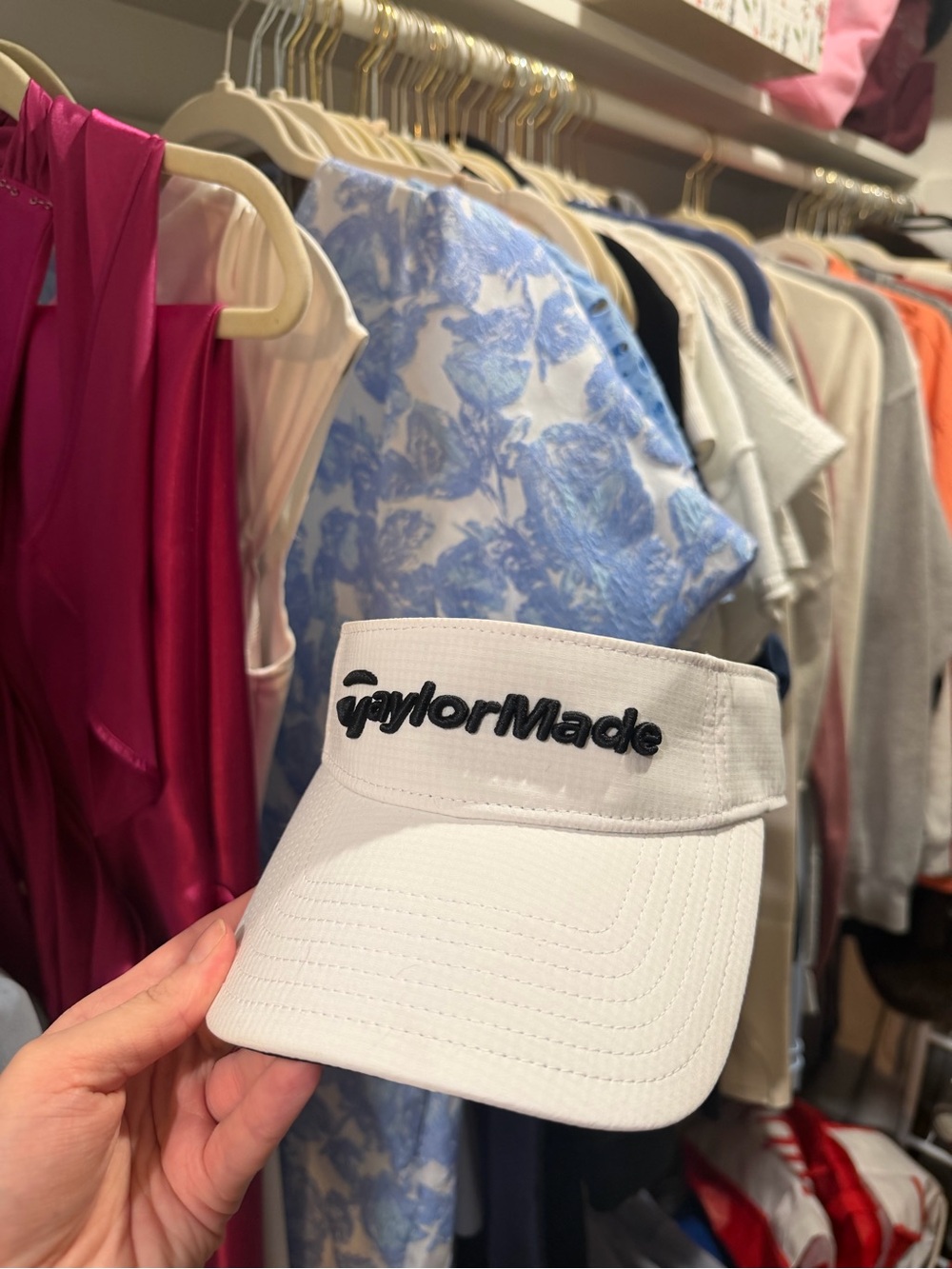 TaylorMade white golf Visor
